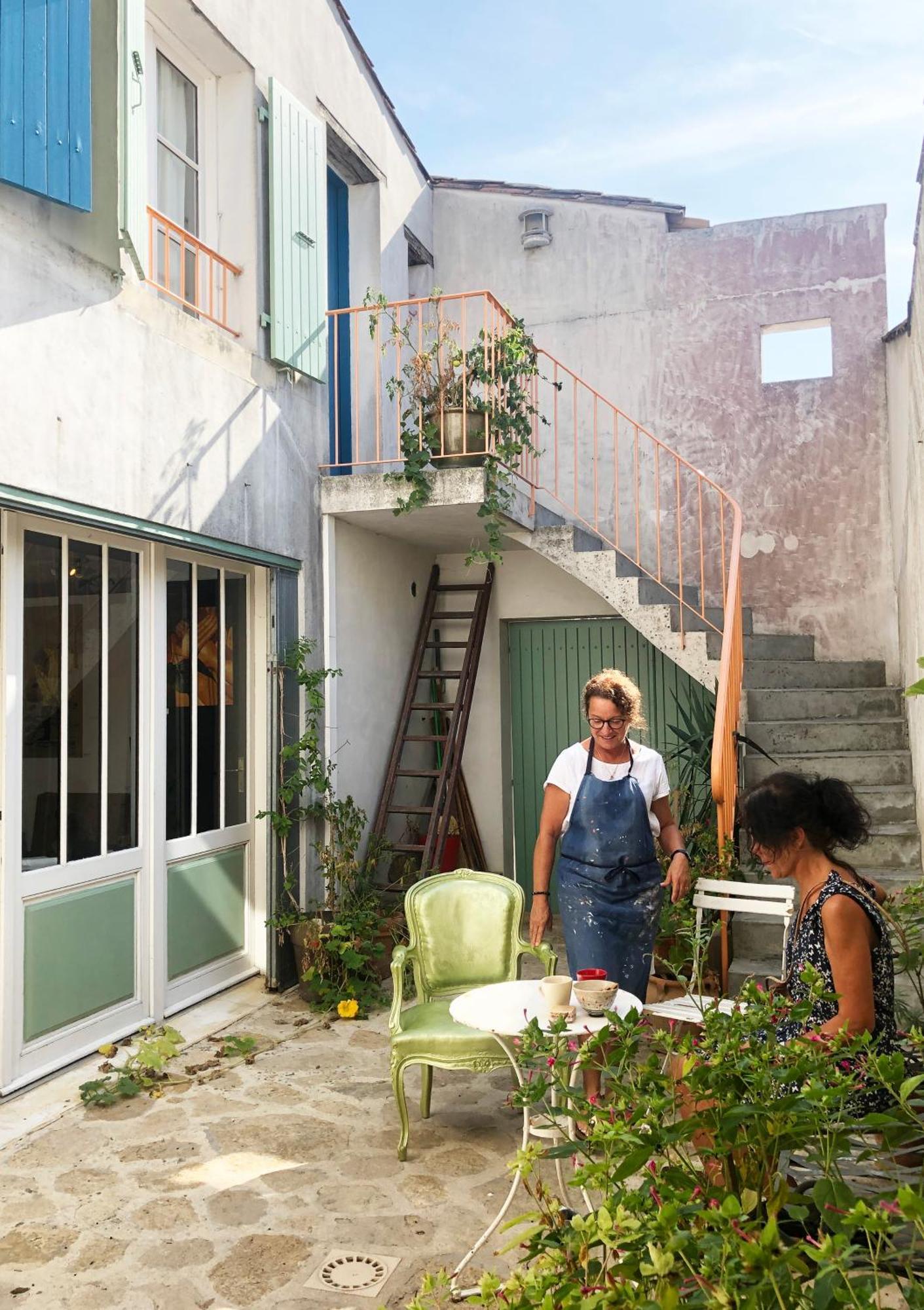 Logement Design A Loix-En-Re - 2 Etoiles - Centre Village Buitenkant foto